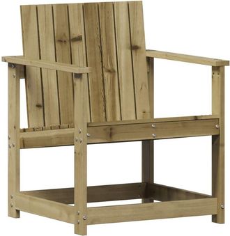 vidaXL Vidaxl - Silla De Jard&iacute;n Madera De Pino Impregnada 62x56x77 Cm