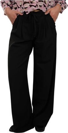 Luisa Cerano Broeken, Dames, Zwart, 3Xl, Polyester, Blouses & Shirts