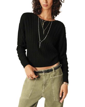 BA&SH Ba&Sh Jynx Wool-Blend Sweater
