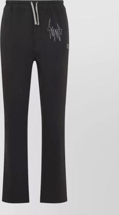 Moncler cotton loose-fit track pants