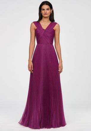 Theia Laurel Organza Gown in Rosewood at Nordstrom, Size 14