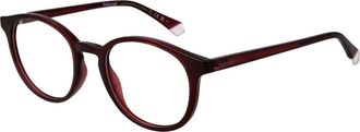Polaroid Panto Optical Frame - unisex - Brillen - Rood - ONE Size - Accessoires