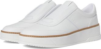 Cole Haan Grandpro Maxfield Slip-On Sneakers Womens Shoes White/White Lizard Print/White : 10.5 B - Medium, Leather