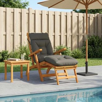 vidaXL Cuscino Per Lettino Vianen 100% Poliestere Grigio Vidaxl