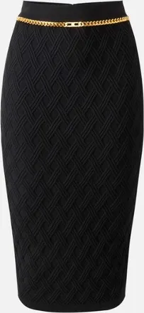 Elisabetta Franchi Diamond gemustert gestrickt