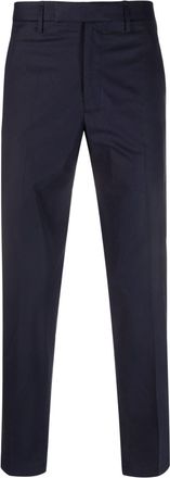 Neil Barrett mid-rise straight-leg trousers - men - Polyamide/Modal/Polyurethane - 44 - Blue
