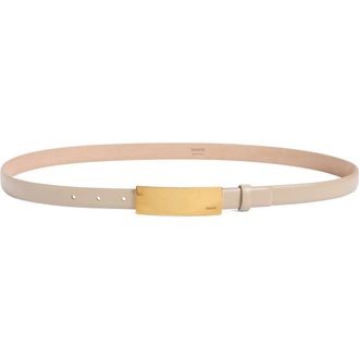 Khaite Berlin Leather Belt in Burro at Nordstrom, Size 95