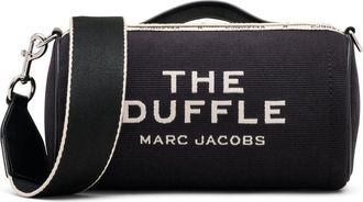 Marc Jacobs The Jacquard Duffle bag - unisex - Polyester/Cotton/Calf Leather/Polyester - OS - Black