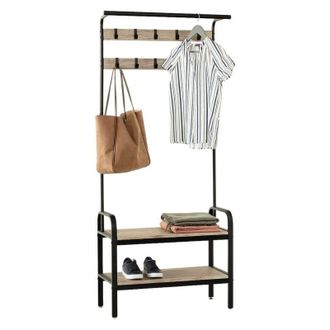 5five Simply Smart 5five Simply Smart - Armario Jano 2 Baldas Madera Negro - 5five