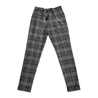 Marco Pescarolo Slim-fit Broeken - Heren - Slim Fit Broeken - Veelkleurig - W30 - Wol - Broeken