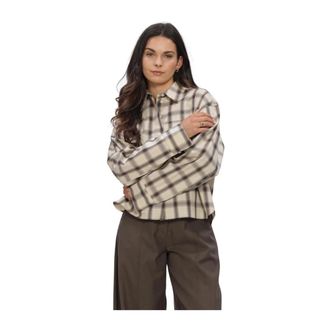Second Female Dames, Blouses & Shirts, Veelkleurig, Maat: XL Katoen
