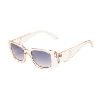 Guess Sunglasses, female, Yellow, Size: ONE SIZE Yellow Gradient Resin Sunglasses