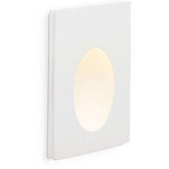 Faro Barcelona Plas Empotrable De Pared Blanco 63281