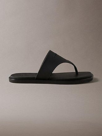Calvin Klein Finni - Sandalias planas de dedo estilo gelatina
