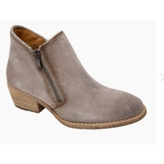 Eric Michael Womens Dallas Boots In Light Grey