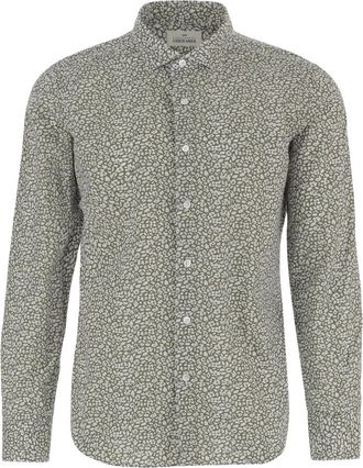 Alessandro Gherardi Regent Linnen Shirt - Heren - Casual Overhemden - Veelkleurig - XL - Linnen - Overhemden