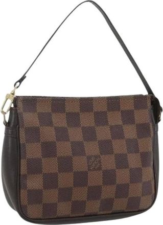 Louis Vuitton Pre-owned Mini Bags, female, Brown, Size: ONE SIZE Pre-owned Canvas Mini Bag