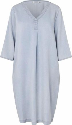 Masai Kleedjes, Dames, Blauw, L, Denim, Jurken