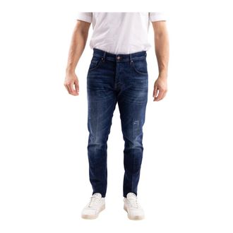 Don the Fuller Yaren Jeans - Heren - Jeans - Blauw - Maat: W33 Katoen
