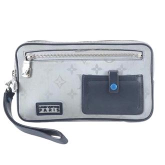 Louis Vuitton Pre-owned Clutches, male, Gray, Size: ONE SIZE Pre-owned Vintage Clutch