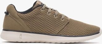 Hush Puppies Mens Hush Puppies GOOD Mens Recycled Mesh Casual Trainers Olive - Green - Size: 10