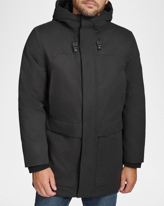 Andrew Marc Mens Sueded Midweight Jacket