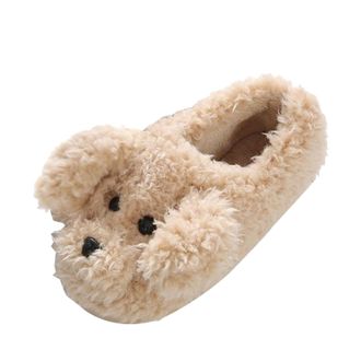 Generic Slippers Womens Plush Funny Slippers Womens Winter Closed Slippers Elegant House Slippers Non-Slip Household Shoes Cute Slip-On Shoes Warm Winter Shoe