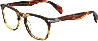 Rag & Bone Rag & Bone Mens 49mm Olive Havana Opticals