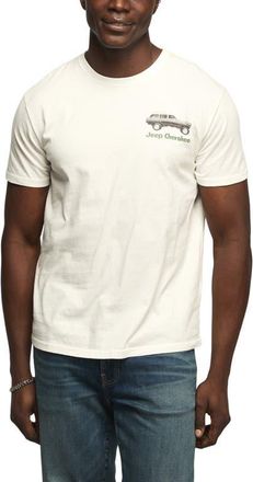 Lucky Brand Jeep Cherokee Graphic T-Shirt in Bright White at Nordstrom, Size Xx-Large