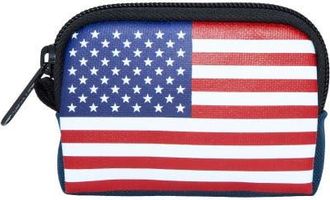 Manhattan Portage Stars and Stripes Coin Purse in Navy at Nordstrom
