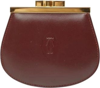 Cartier Pre-owned Wallets, female, Red, Size: ONE SIZE Pre-owned Coin Purse / Coin Case