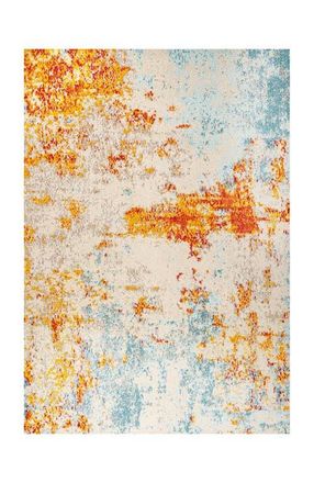 Jonathan Y Designs Sunset Modern Abstract Area Rug in Orange/multi at Nordstrom, Size 5Ft 0In X 8Ft 0In