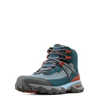 Ariat Womens Traverse Mid Waterproof Hiking Boots in Blue Depths, B Medium Width, Size 5.5, by Ariat