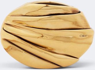 Chlo&eacute; Chlo&eacute; Borsa a spalla Chlo&eacute; Pliss&eacute; Mini in rame e ottone