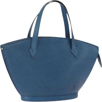 Louis Vuitton Pre-owned Handbags, female, Blue, Size: ONE SIZE Pre-owned Vintage Handbag
