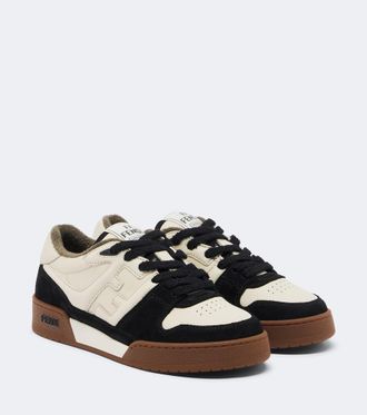 Fendi Zapatillas Fendi Match de piel