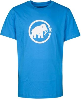 Mammut Core T-Shirt Classic - Heren - Sportshirts - Blauw - XL - Katoen - Fitness