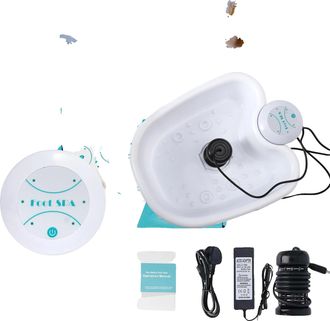 OEM M&aacute;quina De Ba&ntilde;o De Pies, Desintoxicaci&oacute;n I&oacute;nica, Relajaci&oacute;n Y Bienestar, Blanca Ue