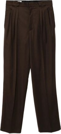 Casablanca Pantaloni pliss&eacute; - Marrone