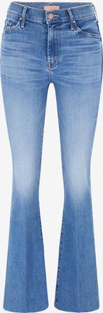 Mother Ausgestellte Jeans The Weekender Fray Ride Hard Live