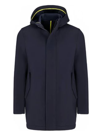Manuel Ritz hooded coat - Blue