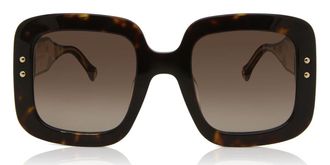 Carolina Herrera CH 0010/S 086/HA Womens Sunglasses Tortoiseshell Size 52