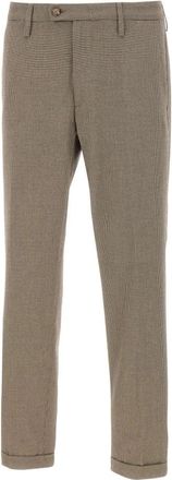 Re-hash Mucha 10 Broeken - Heren - Slim Fit Broeken - Beige - W35 - Katoen - Broeken