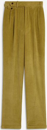 Dunhill Gerade Hose aus Baumwollsamt und Kaschmir