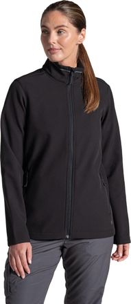 Craghoppers Dames Expert Basecamp II Soft Shell Jas (Zwart)