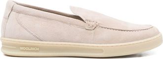 Woolrich Doppel-U-Slipper aus Leder
