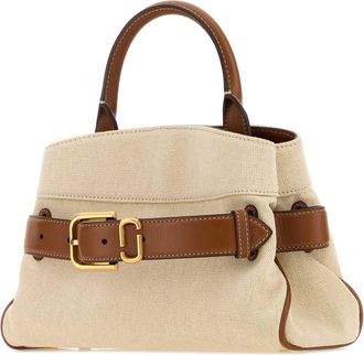 Marc Jacobs Womens Tote Beige Fabric