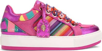 Kurt Geiger Southbank sneakers met plateauzool - Roze