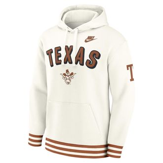 Nike Texas Legacy Retro Mens Nike Mens College Pullover Hoodie in Brown | 02K30G1UTXV-MPS