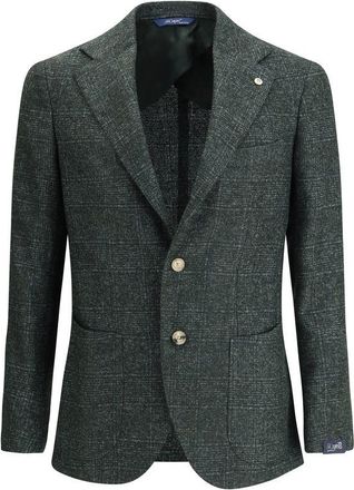 Gi Capri Single-breasted Blazer in mélange Mens fabric